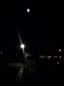 真夜中に見えた大きな星 2