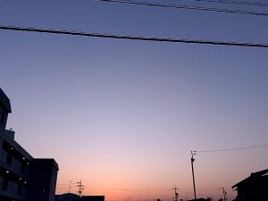 今日の夕焼け3