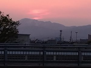 沈みゆく夕日5